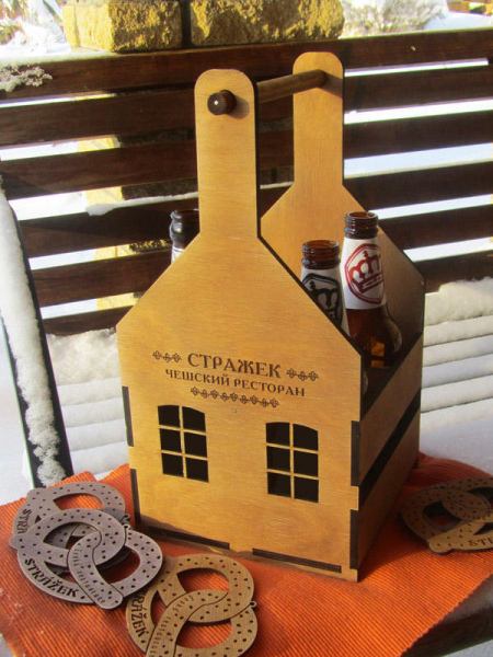 Упаковка для 4-х бутылок по 0,33л